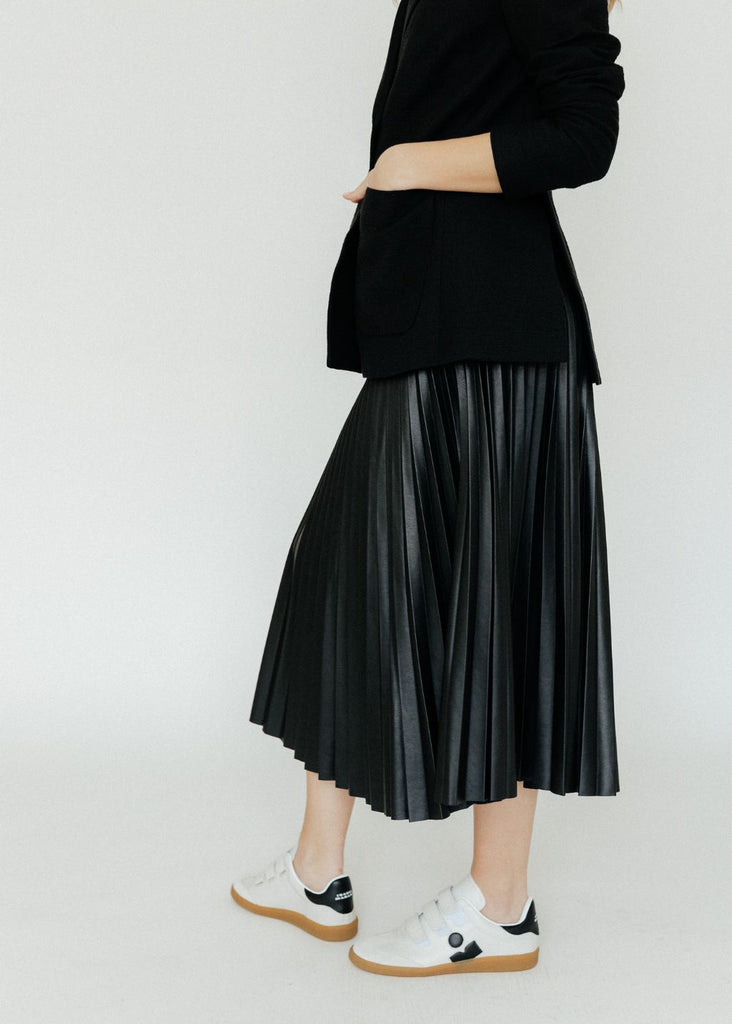 Proenza Schouler Daphne Skirt in Black Side | Tula's Online Boutique