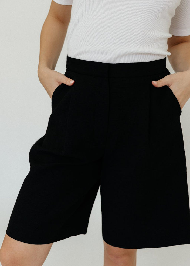 Rachel Comey Linberg Short in Black Front | Tula's Online Boutique