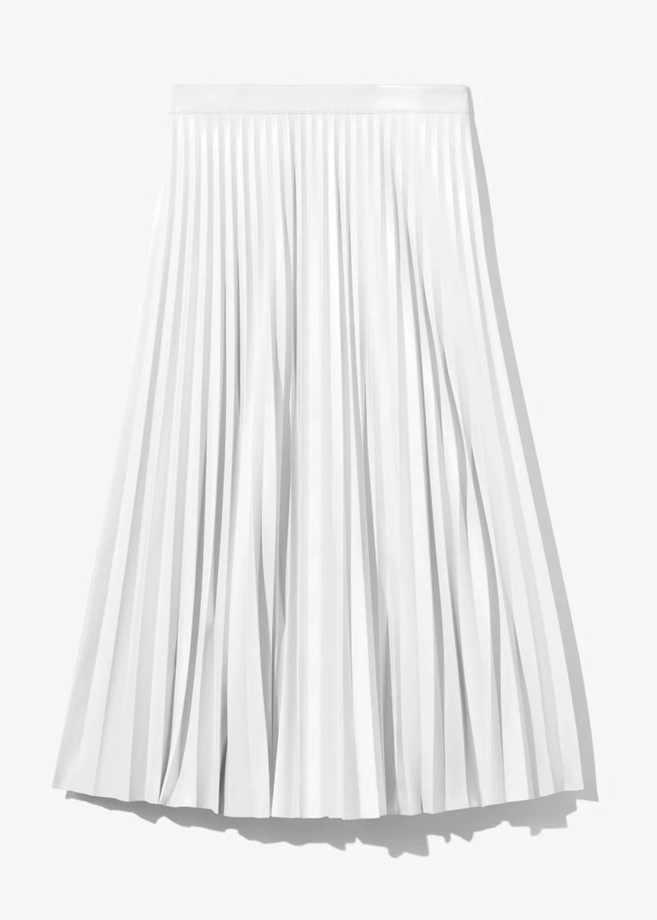 Proenza Schouler Daphne Skirt Flat in Off White | Tula's Online Boutique
