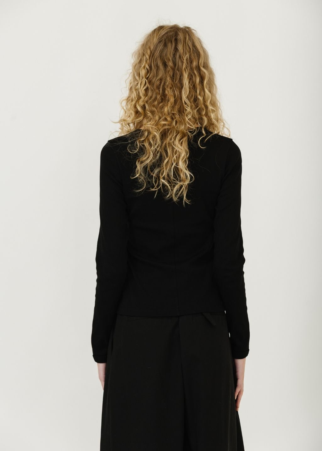 FLORE FLORE Max Long Sleeve in Black | Shop Tula