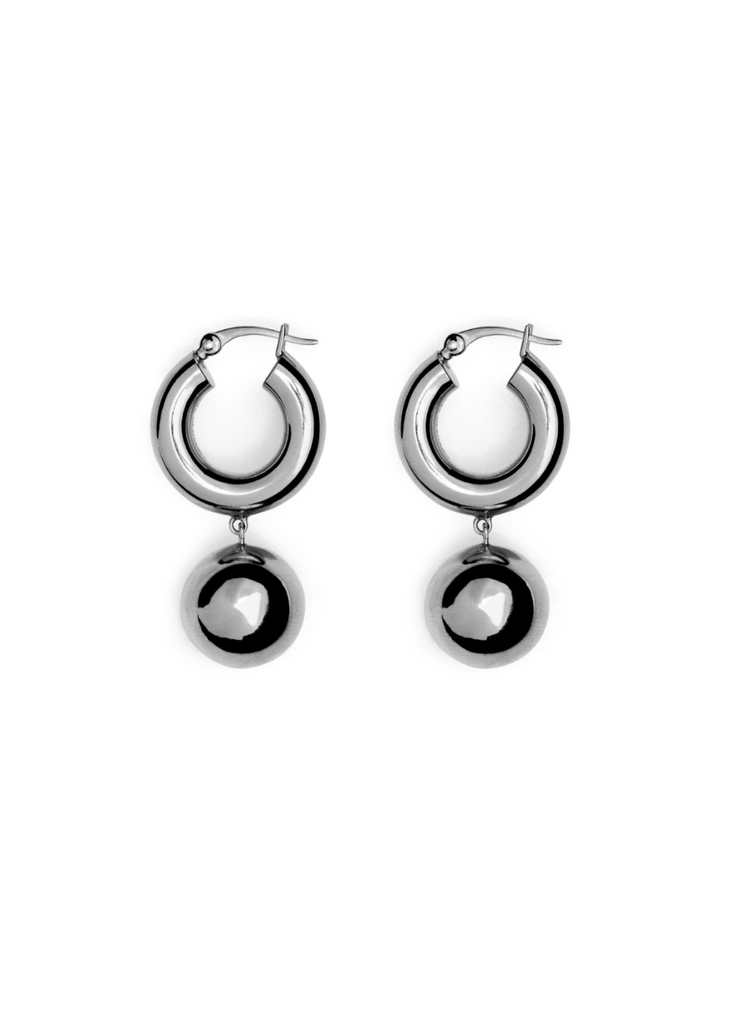 LIÉ Studio Marie Earrings in Silver | Tula's Online Boutique