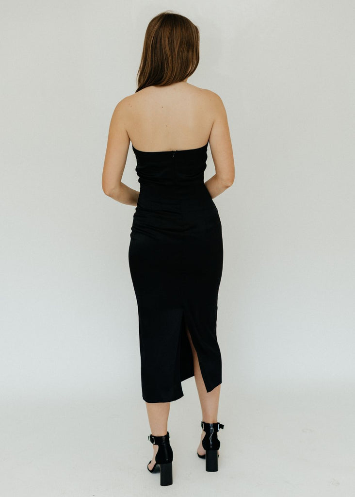 Sablyn Severine Strapless Dress Back | Tula's Online Boutique