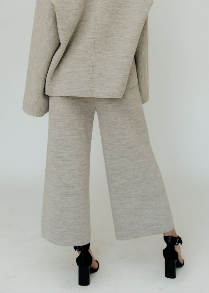 Lauren Manoogian Double Knit Pants Back | Tula's Online Boutique