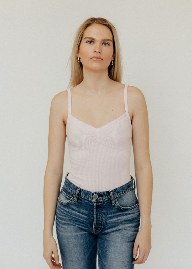 Xírena Romilly Bodysuit in Powder Pink | Tula's Online Boutique