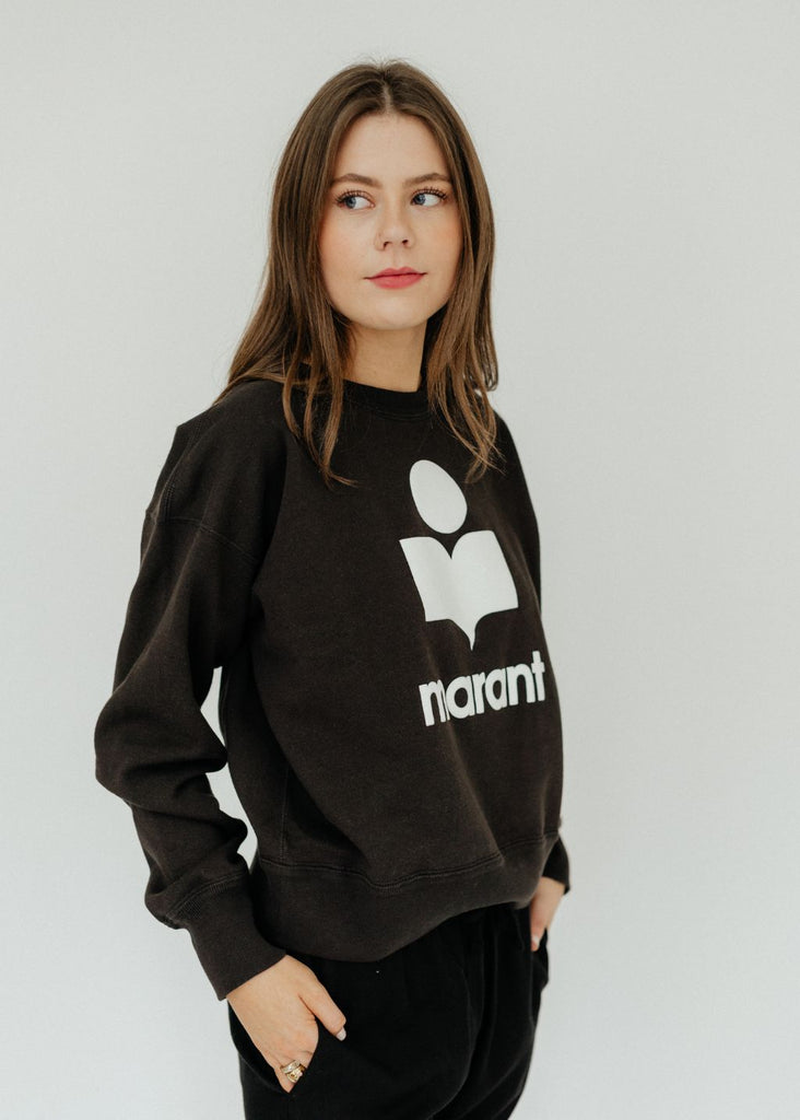 Isabel Marant Étoile Mobyli Sweatshirt Side | Tula's Online Boutique