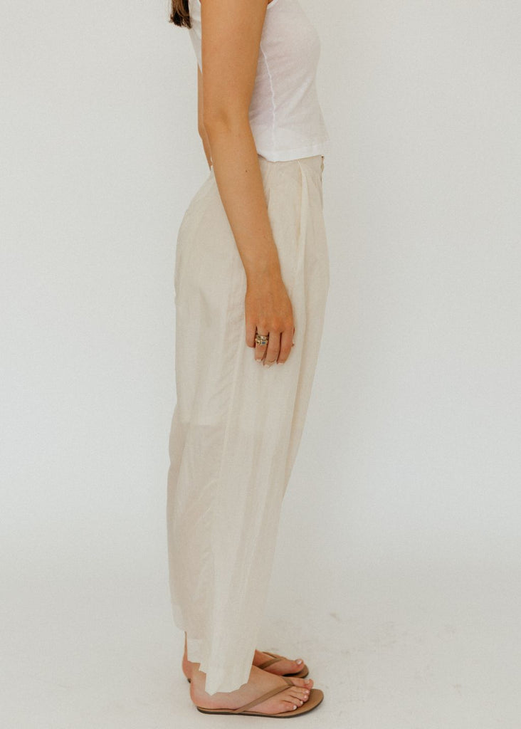 Lauren Manoogian Trace Trouser Side View | Tula's Online Boutique