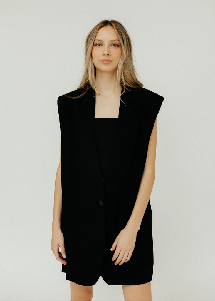 Isabel Marant Emara Sleeveless Blazer | Tula's Online Boutique