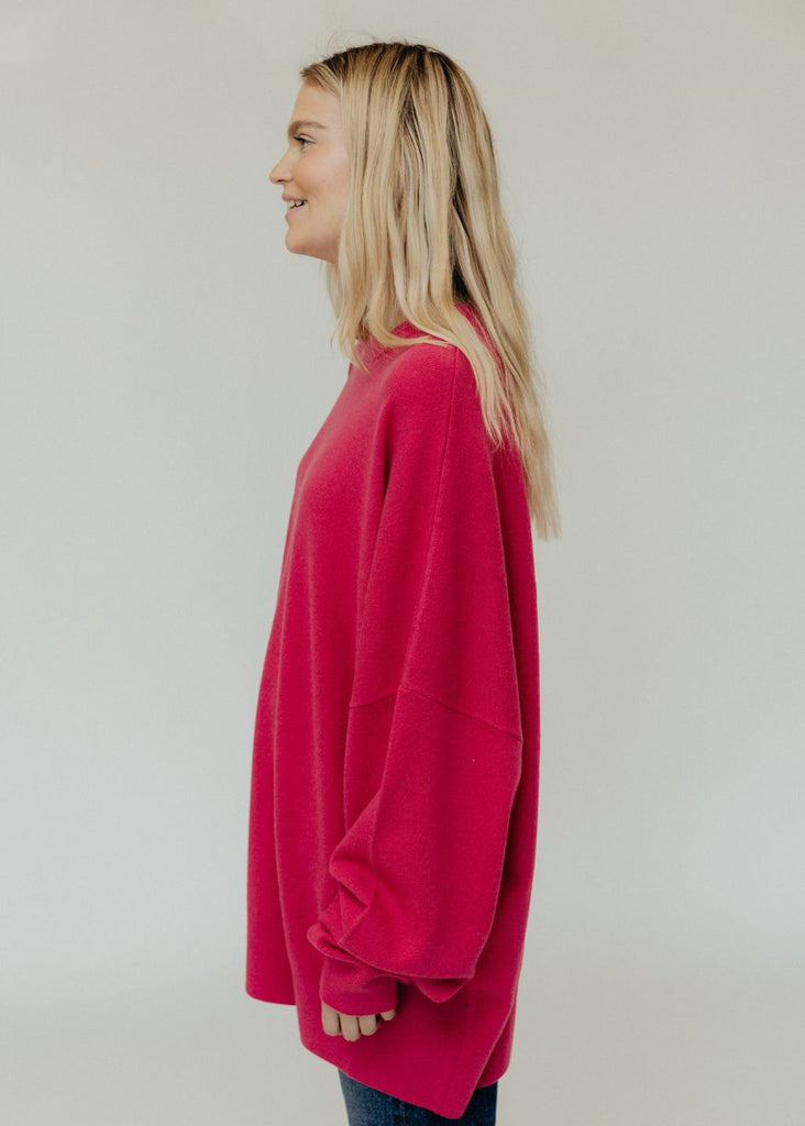 Extreme Cashmere N246 Juna Sweater Side| Tula's Online Boutique
