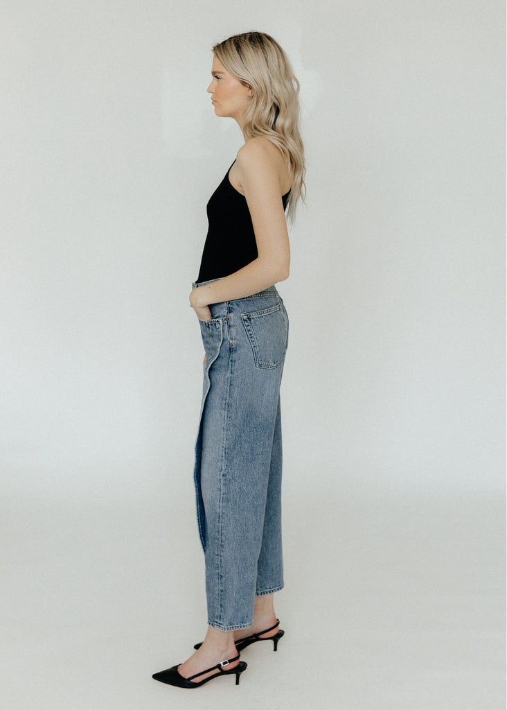 AGOLDE Fold Jean in Navigate Side | Tula's Online Boutique