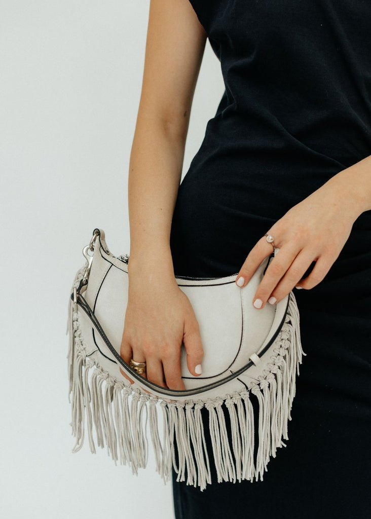 Isabel Marant Oskan Moon Shoulder Bag Details | Tula's Online Boutique