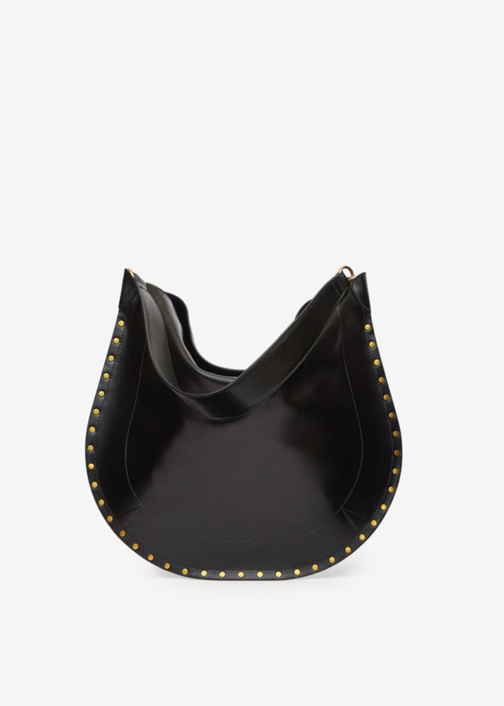 Isabel Marant Oskan Hobo Bag in Black Back Side | Tula's Online Boutique