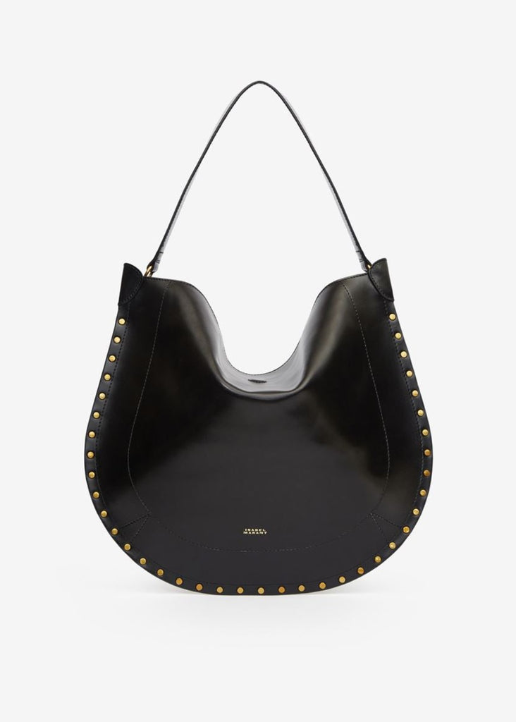 Isabel Marant Oskan Hobo Bag in Black | Tula's Online Boutique