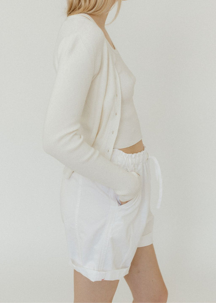 Xírena Wyatt Shorts in White | Tula's Online Boutique