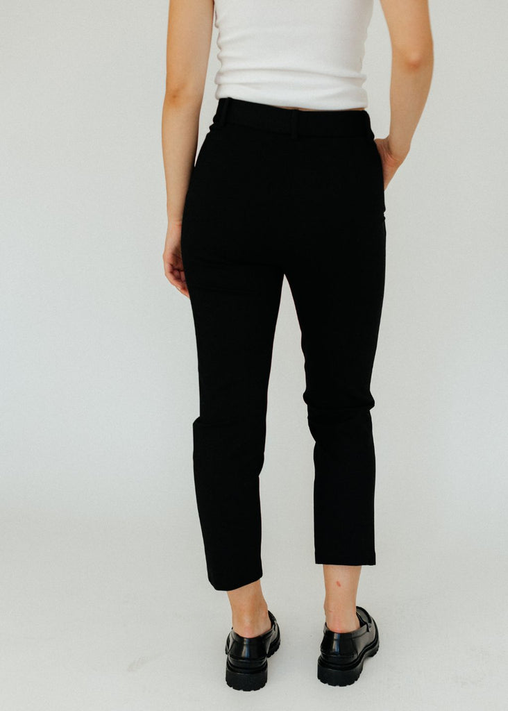 Velvet Jay Pant in Black Back | Tula's Online Boutique