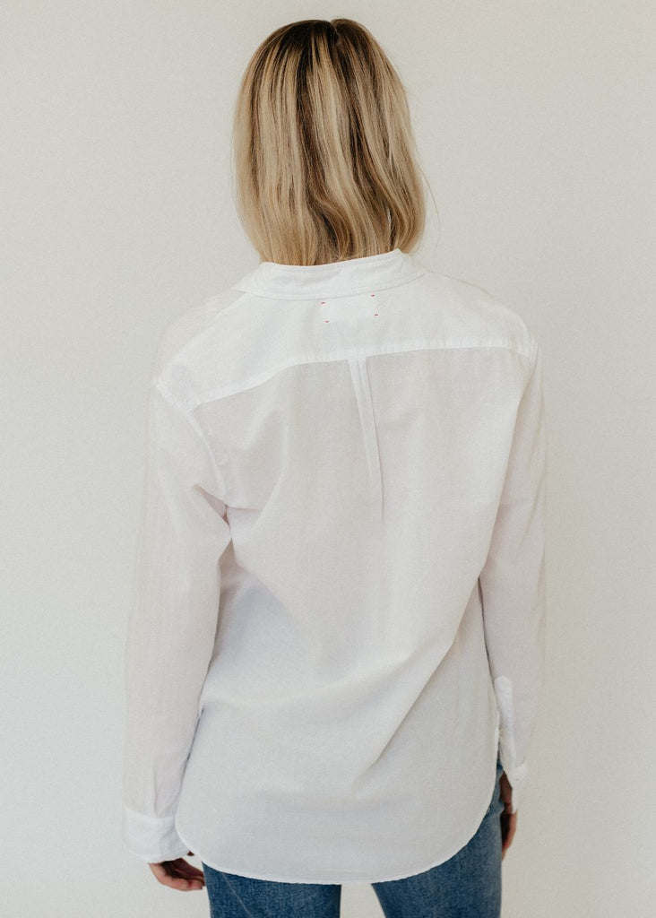 Xírena Beau Shirt in White Back | Tula's Online Boutique