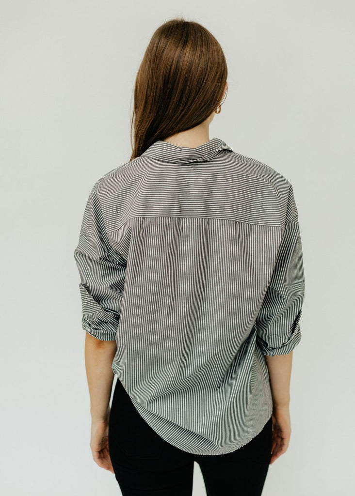 Nili Lotan Mael Oversized Shirt Back | Tula Online Boutique