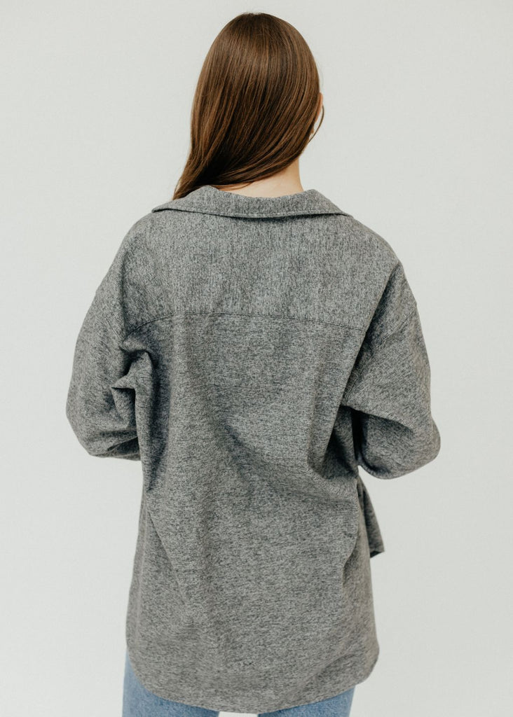 Frank & Eileen Shirley Oversized Shirt in HB  Back| Tula's Online Boutique