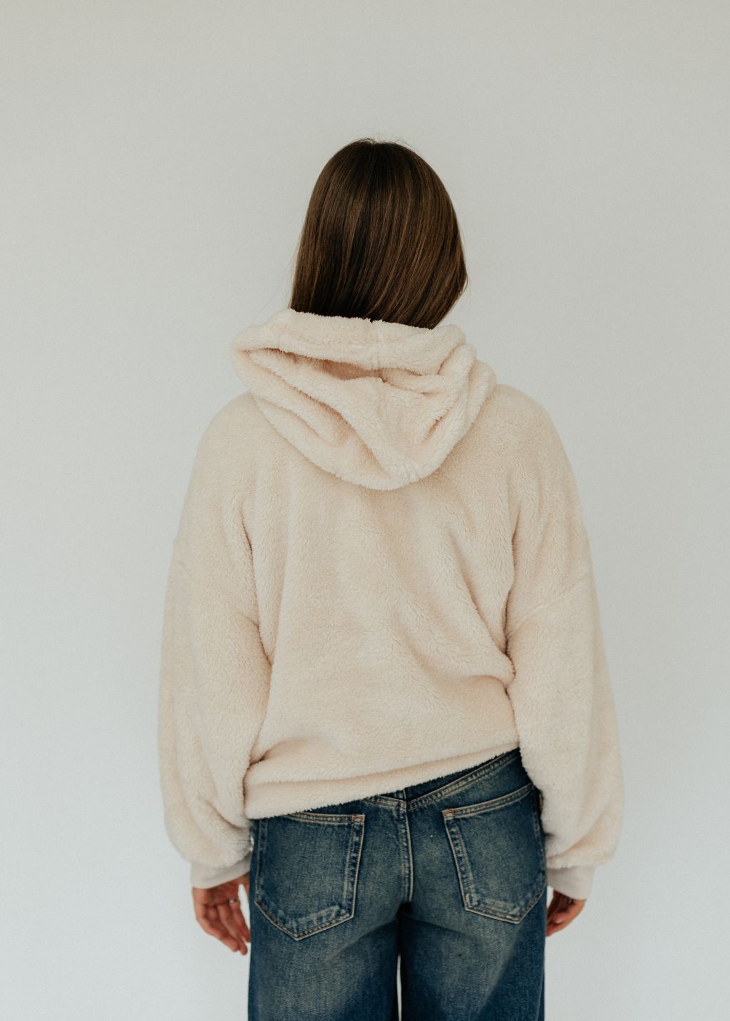 Topshop clearance fluffy hoodie