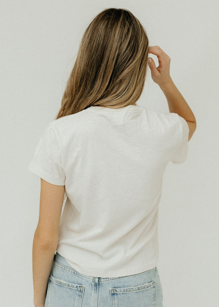 RE/DONE Classic Tee Ciao Back View | Tula's Online Boutique