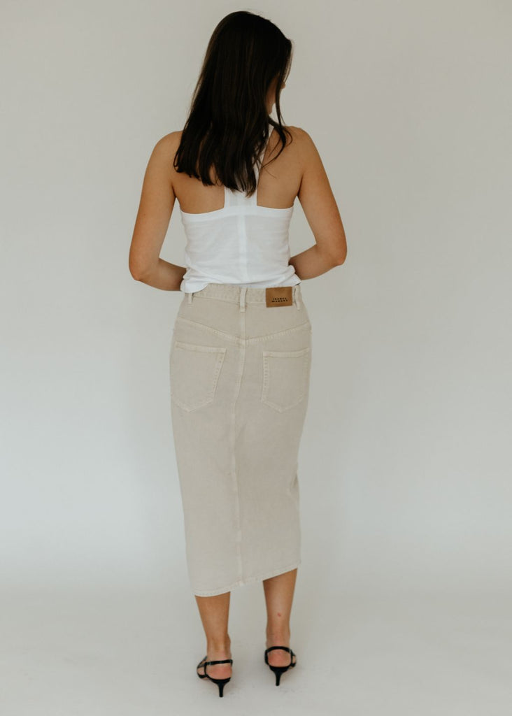 Isabel Marant Étoile Vandy Midi Skirt Back | Tula's Online Boutique