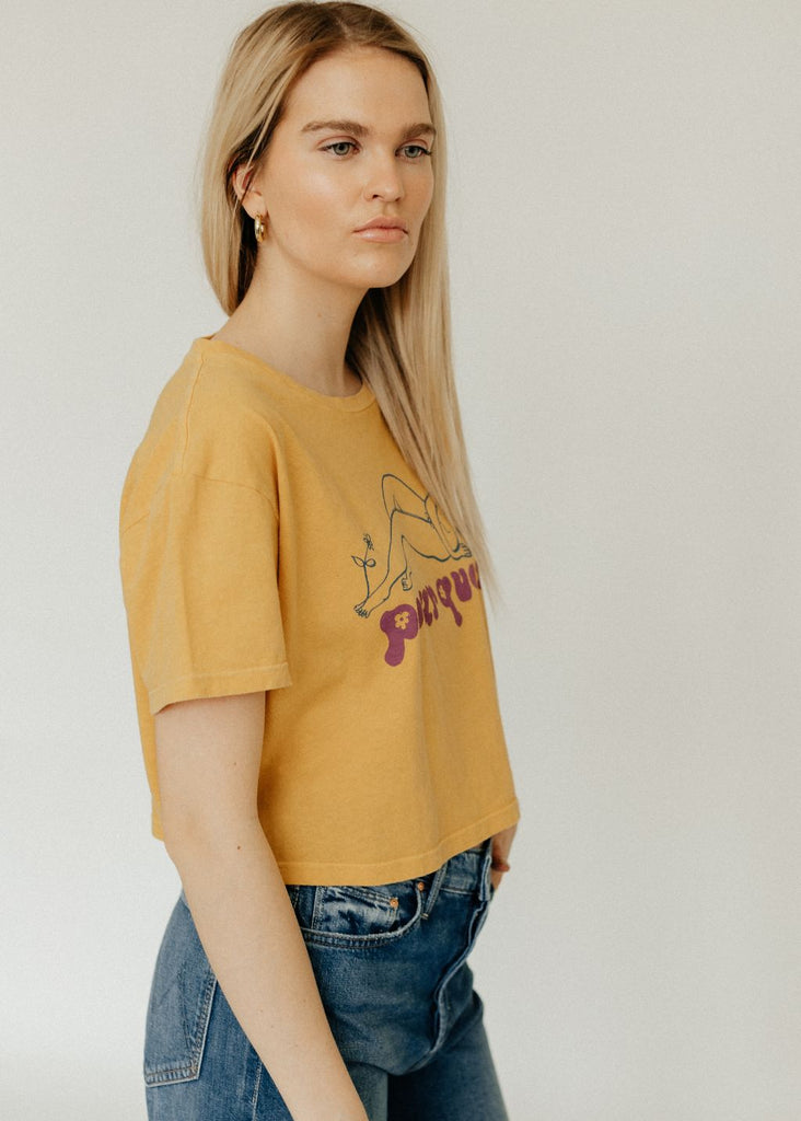 MOTHER The Slouch Tee | Tula's Online Boutique