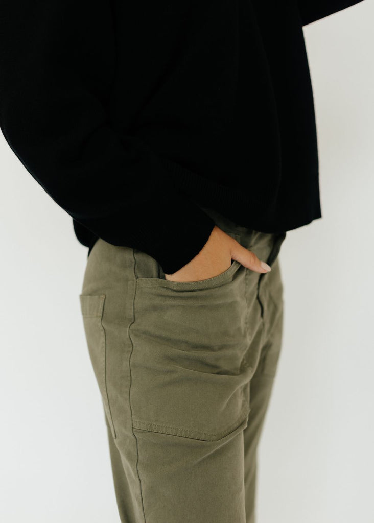 Nili Lotan Shon Pants in Camo Pocket Details | Tula's Online Boutique
