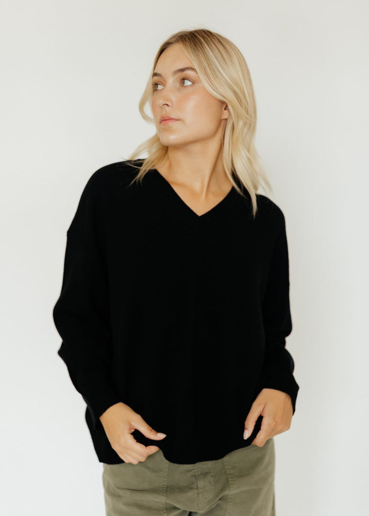 Nili Lotan Sweater in Black | Tula Online Boutique