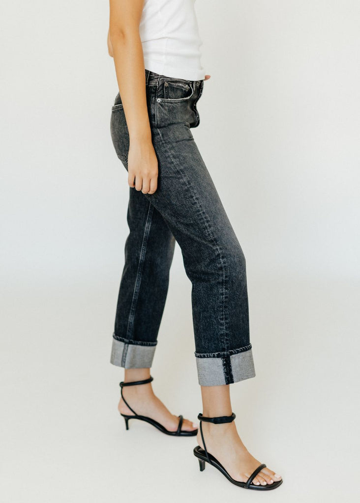Agolde Fran Jeans Side View | Tula Online Boutique