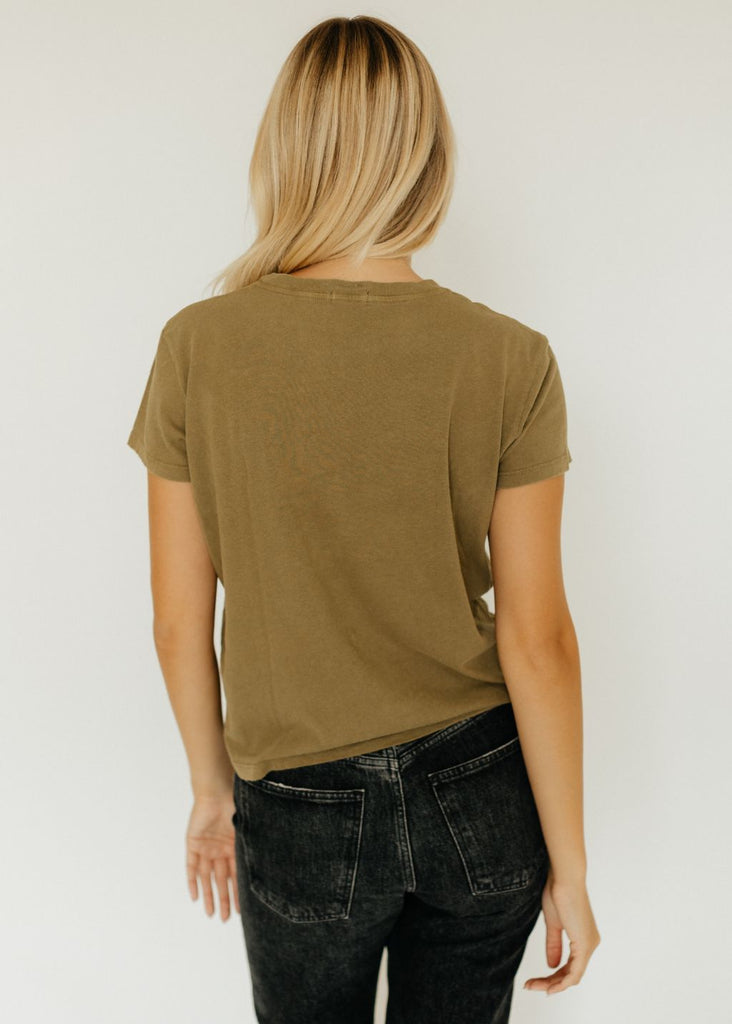 MOTHER The Boxy Goodie Goodie Tee in Weirdo Back | Tula's Online Boutique