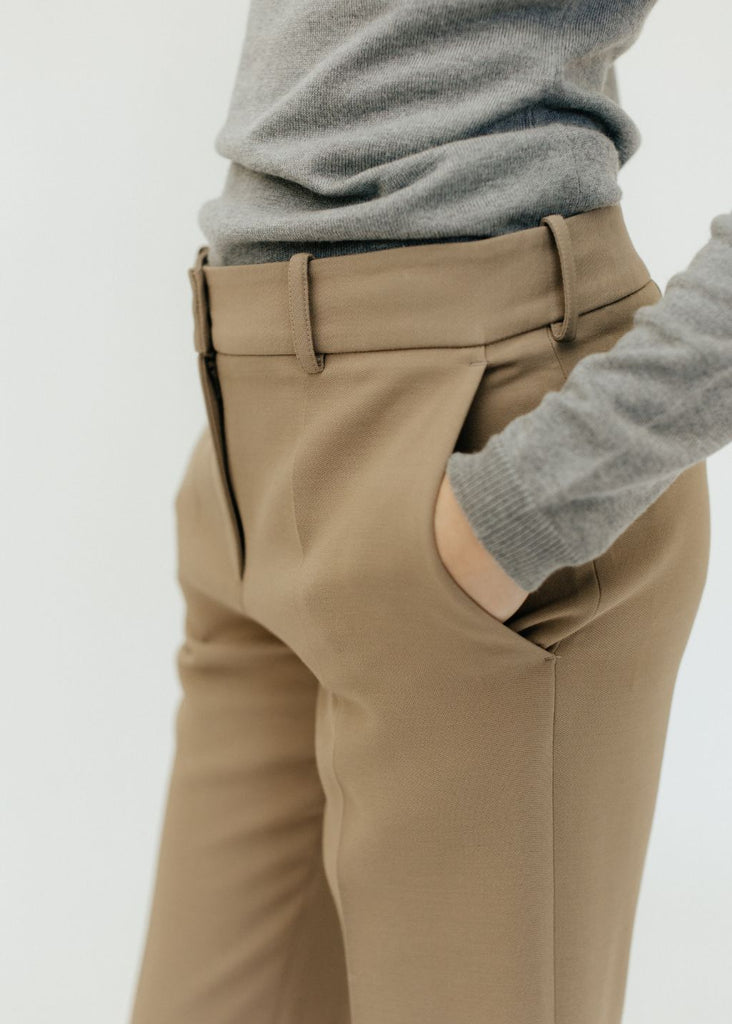Brandon Maxwell The Soren Trouser Details | Tula's Online Boutique