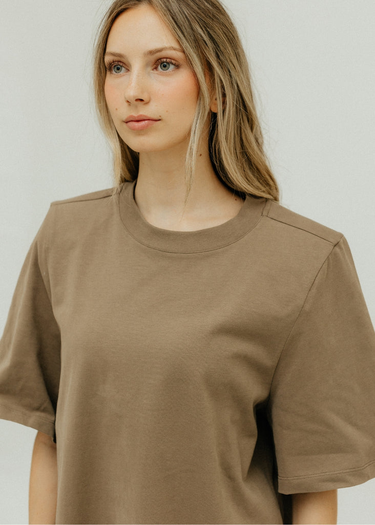 Isabel Marant Zayenne T-Shirt Dress Neckline | Tula's Online Boutique