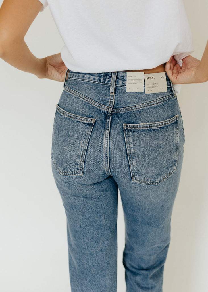 AGOLDE 90's Pinch Waist in Soul Back | Tula's Online Boutique