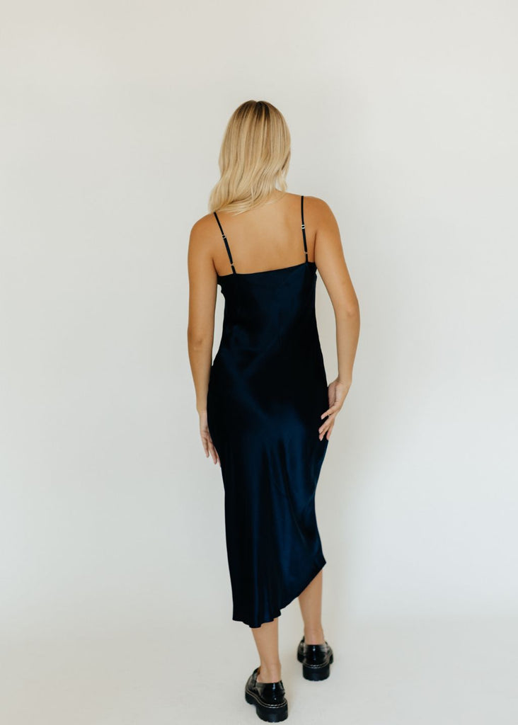 Sablyn Midi Slip Dress Back | Tula Online Boutique