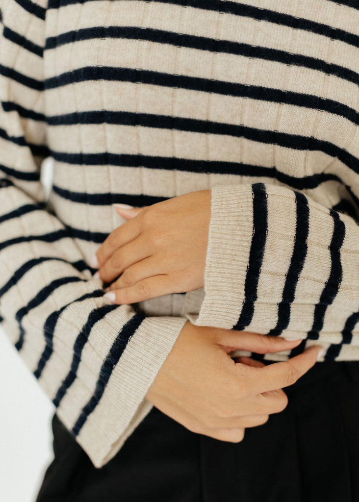 Velvet Napa Sweater Details | Tula Online Boutique