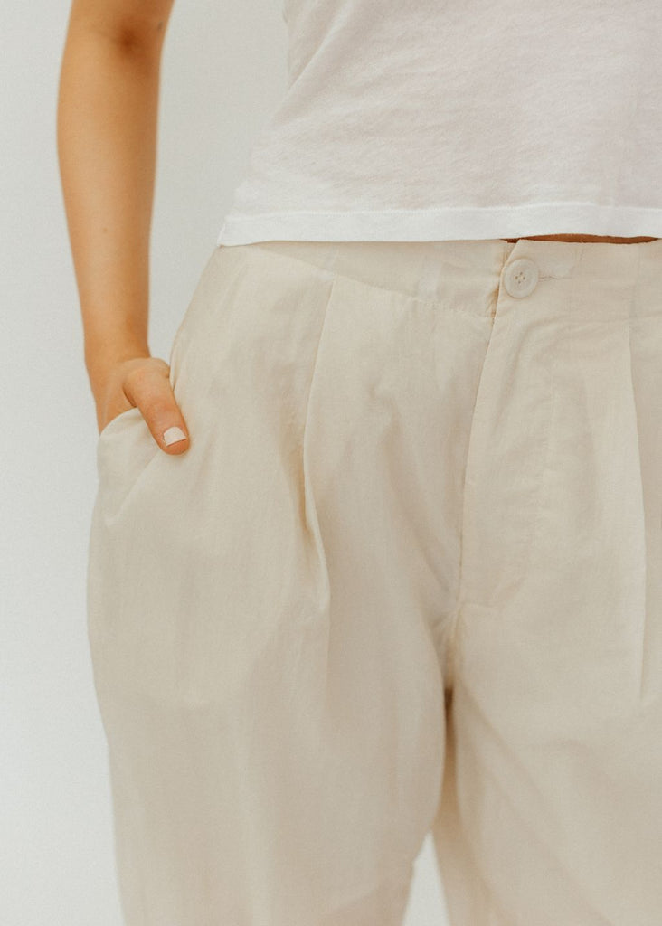 Lauren Manoogian Trace Trouser Front Detail  | Tula's Online Boutique
