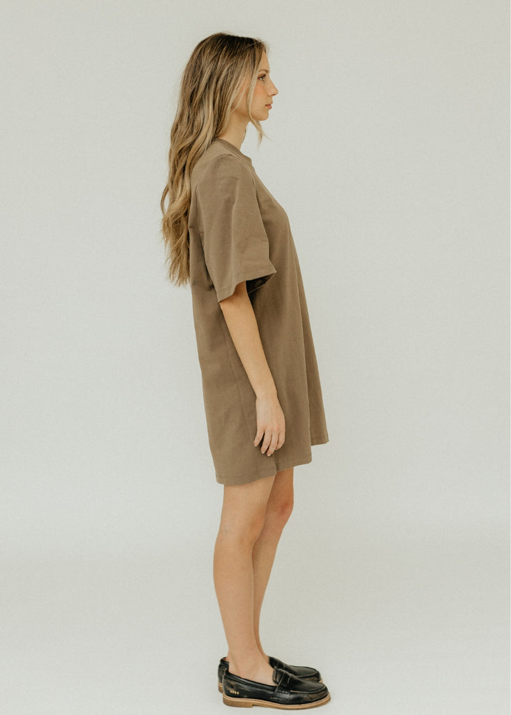 Isabel Marant Zayenne T-Shirt Dress Side | Tula's Online Boutique