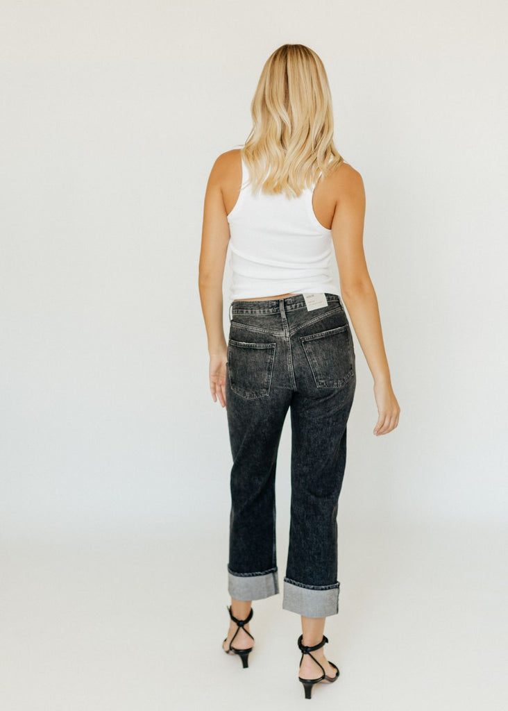 Agolde Fran Jeans Back View | Tula Online Boutique