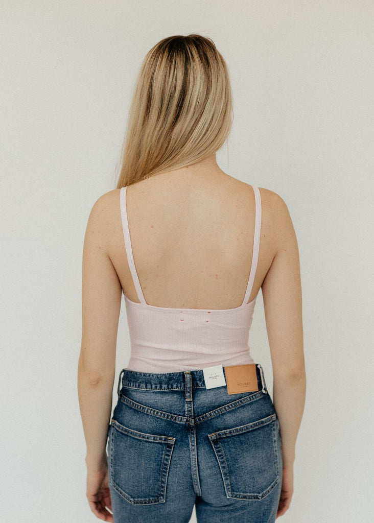 Xírena Romilly Bodysuit in Powder Pink Back | Tula's Online Boutique