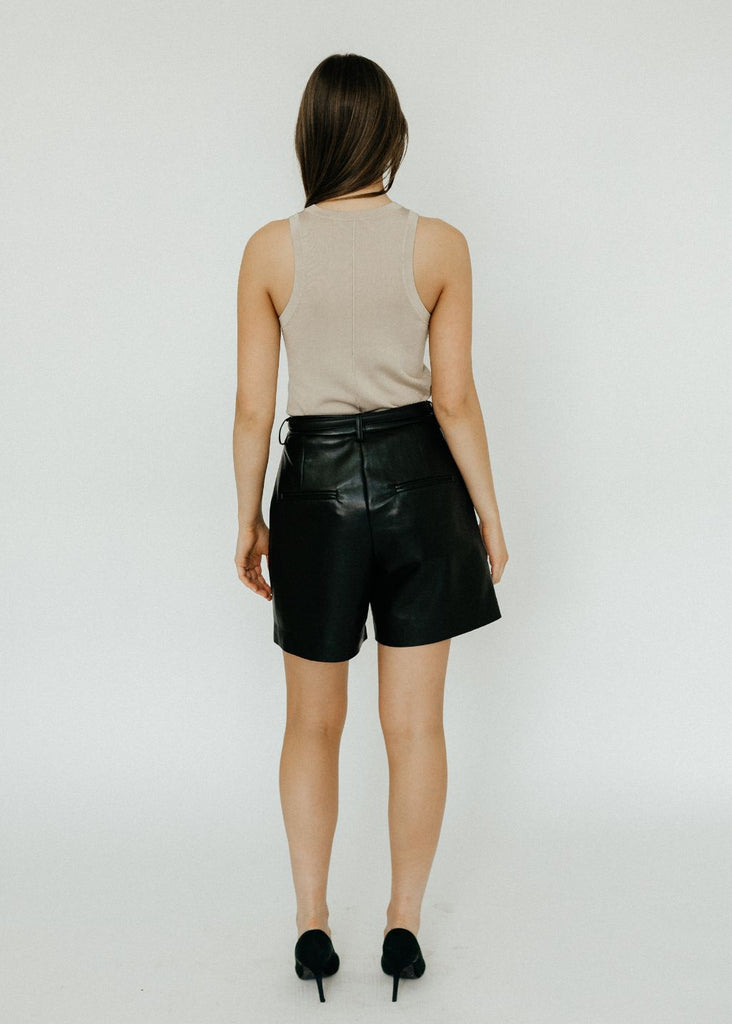 Anine Bing Carmen Short in Black Back | Tula's Online Boutique