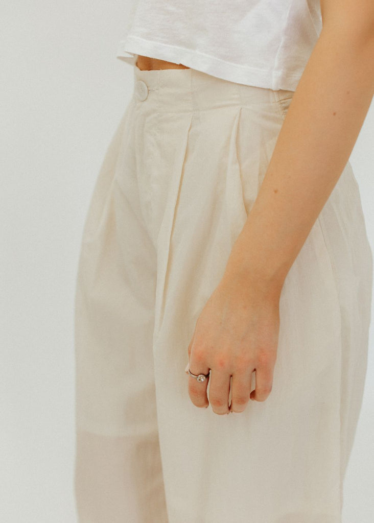 Lauren Manoogian Trace Trouser Pleats | Tula's Online Boutique