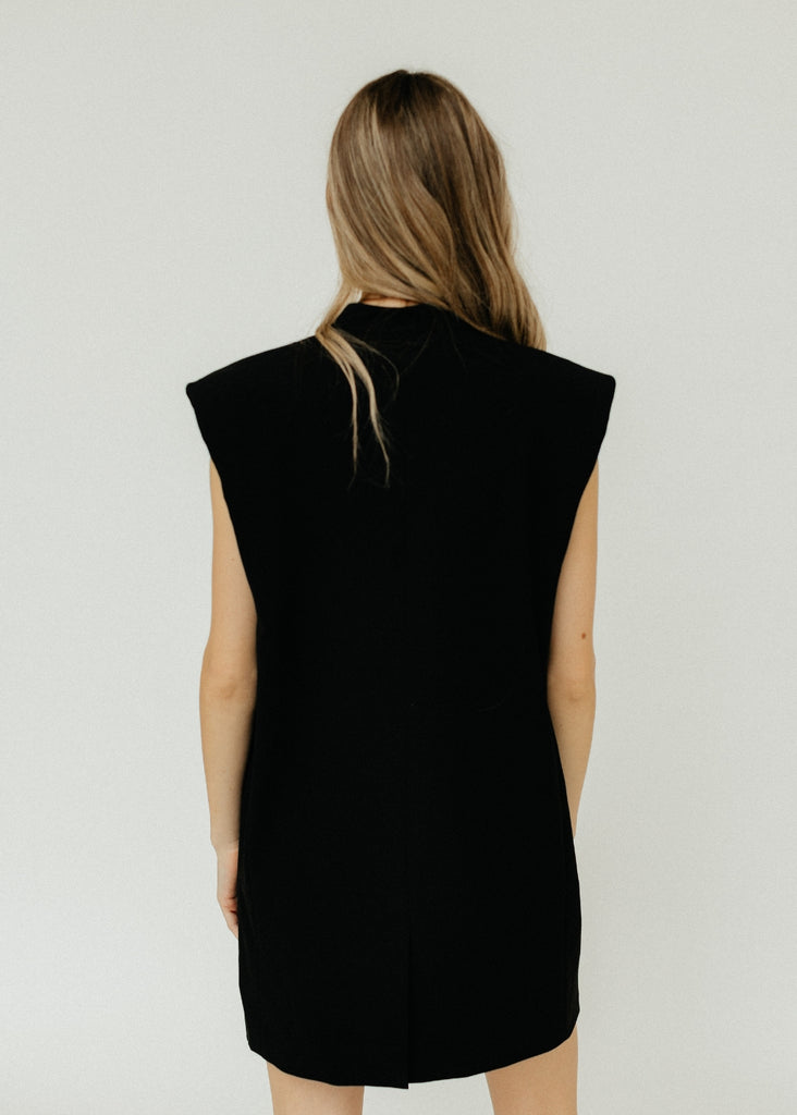 Isabel Marant Emara Sleeveless Blazer Back Detail | Tula's Online Boutique