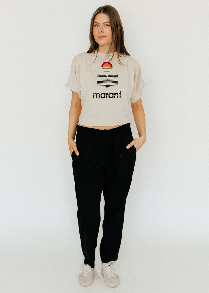 Isabel Marant Étoile Kyanza T-Shirt Full | Tula's Online Boutique