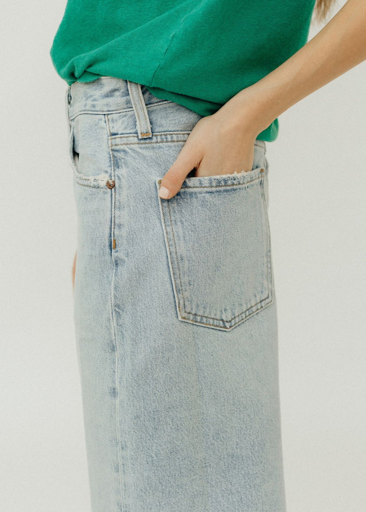 AGOLDE Della Skirt Pocket Detail in Practice | Tula's Online Boutique