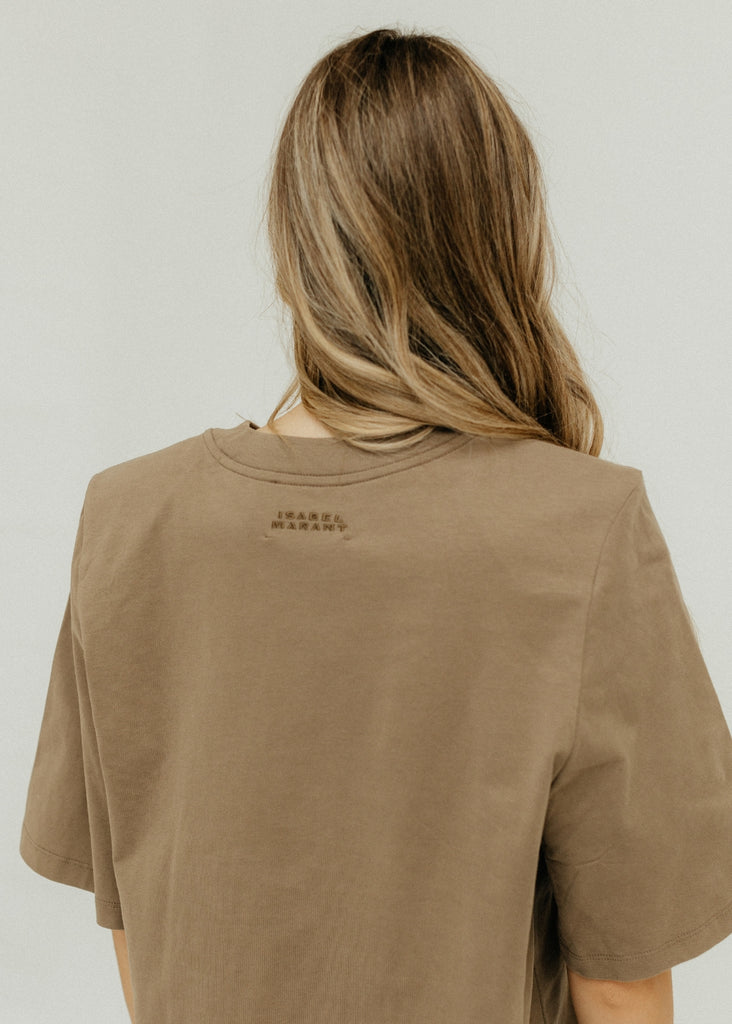 Isabel Marant Zayenne T-Shirt Dress Back Detail | Tula's Online Boutique