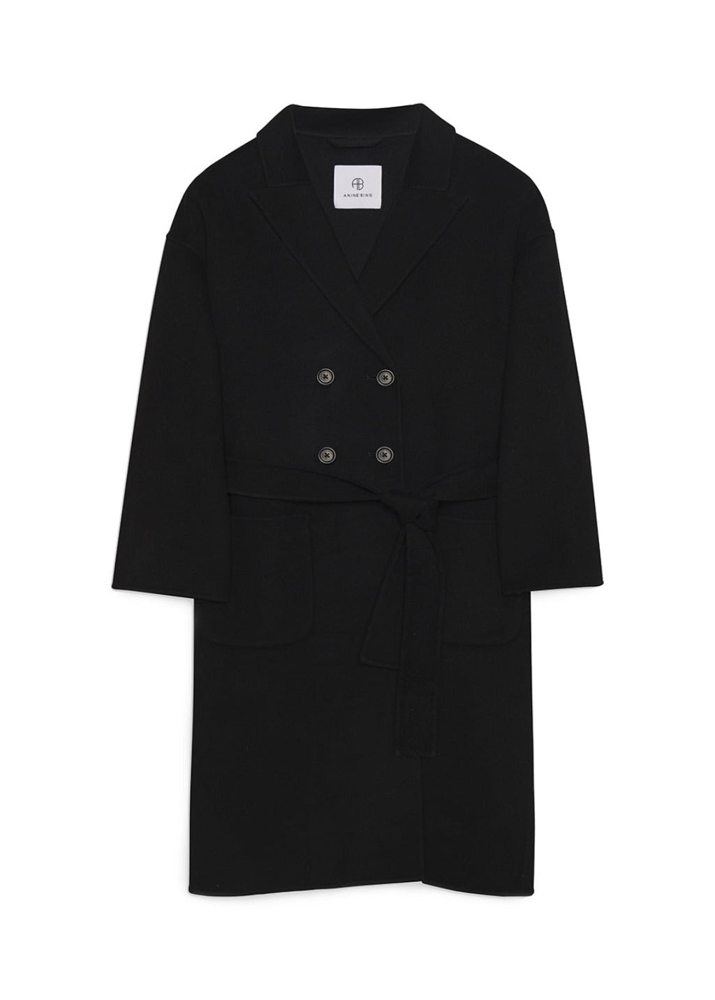 Anine bing shop dylan coat navy