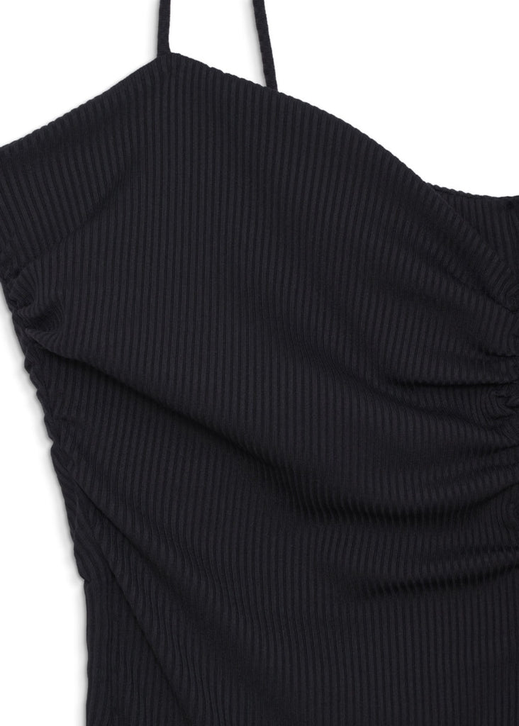 Anine Bing Lera Bodysuit in Black | Tula Online Boutique