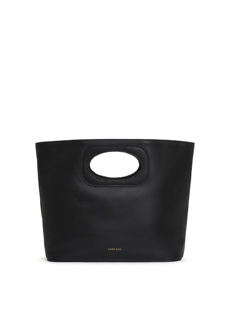 Anine Bing Mogeh Tote in Black | Tula's Online Boutique