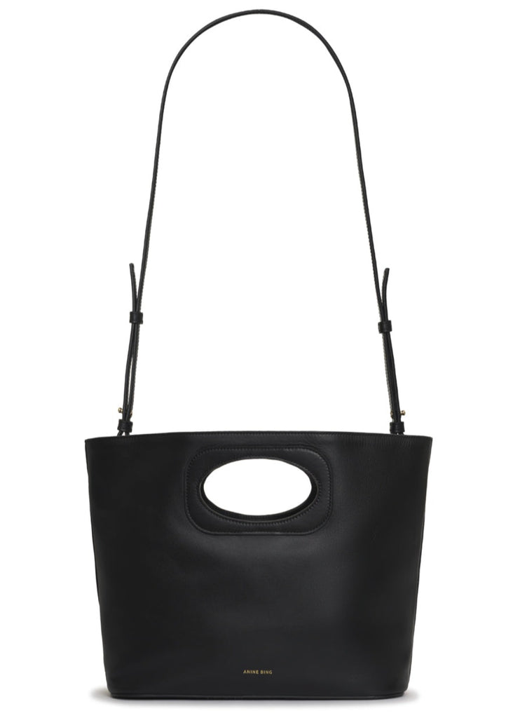 Anine Bing Mogeh Tote in Black | Tula's Online Boutique