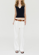 AGOLDE Low Slung Baggy Jean in Milkshake | Shop Tula