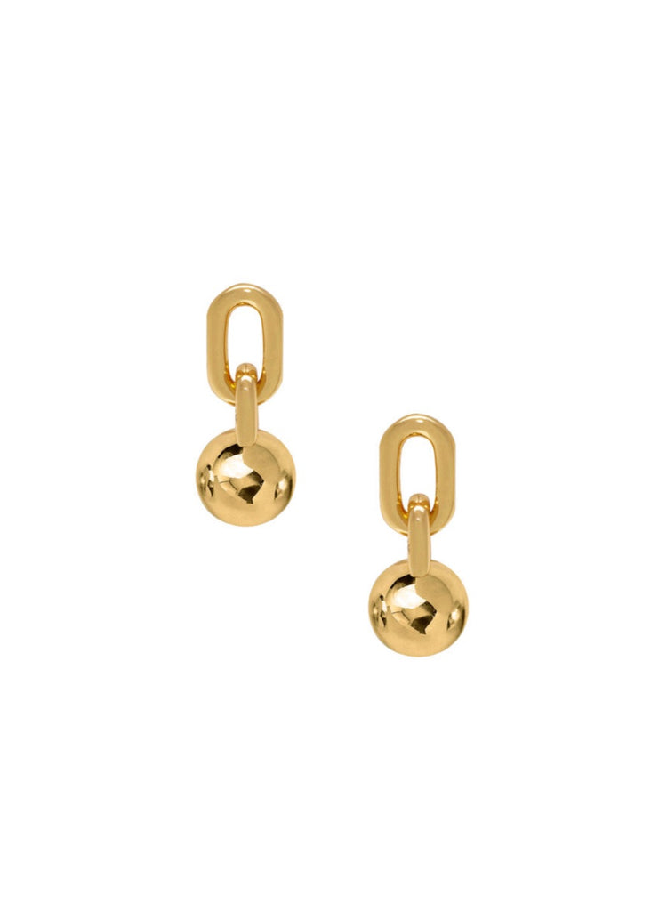 Anine Bing Link Ball Drop Earrings | Tula's Clothing Boutique